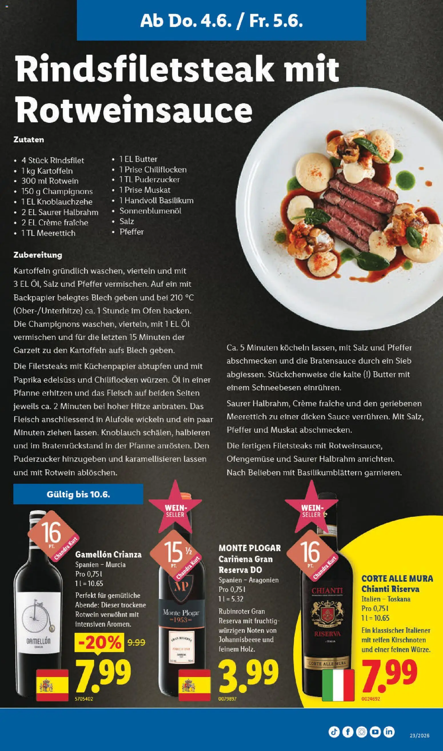 Lidl aktionen – gültig ab 04.06.2026 | Seite: 9 | Produkte: Öl, Kartoffeln, Pfeffer, Creme
