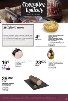 Monoprix - Prévisualisation de Monoprix catalogue valide à partir de 21.04.2026 | Page: 19 | Produits: Salade, Torchon, Asperge, Feta