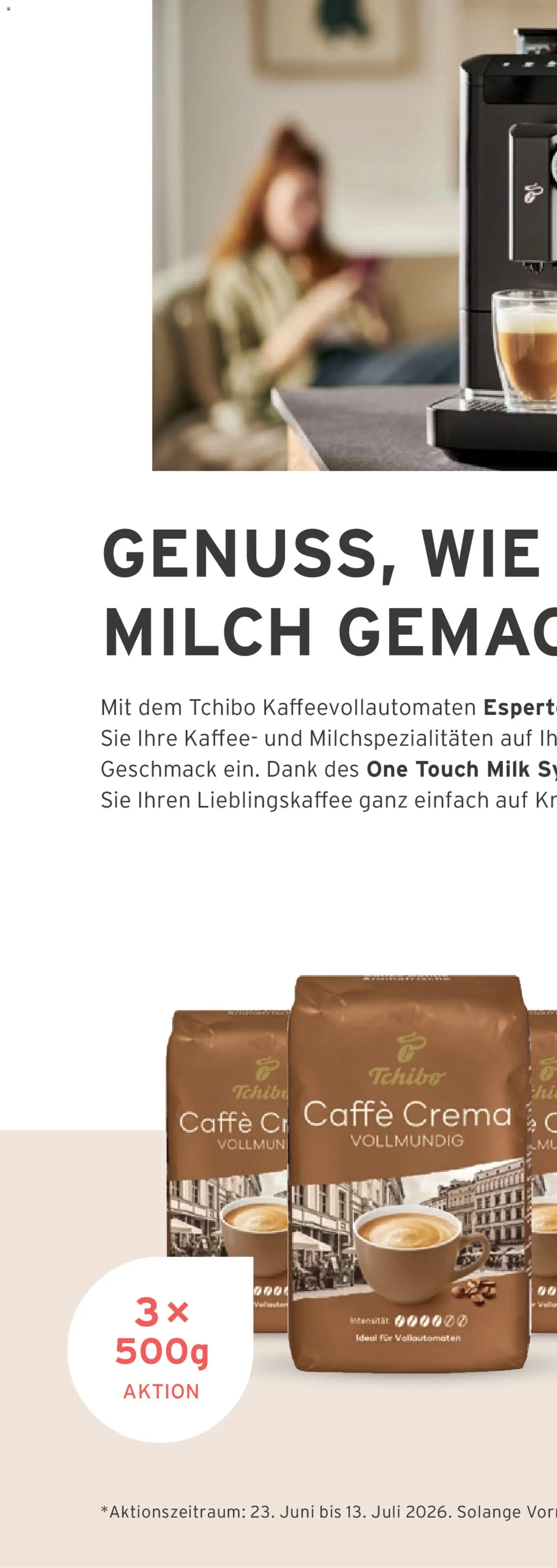 Tchibo aktionen Active – gültig ab 23.06.2026 | Seite: 25 | Produkte: Milch, Kaffee