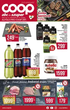 COOP - Abc & szuper / Alföld Pro-Coop Zrt. - amely érvényes a következő dátumtól: 25.06.2026