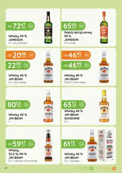 Pogląd oferty "Eurocash gazetka - Katalog Alkoholowy" - ważna od 01.05.2026 | Strona: 31 | Produkty: Skarpetki, Bourbon, Jim Beam, Whisky