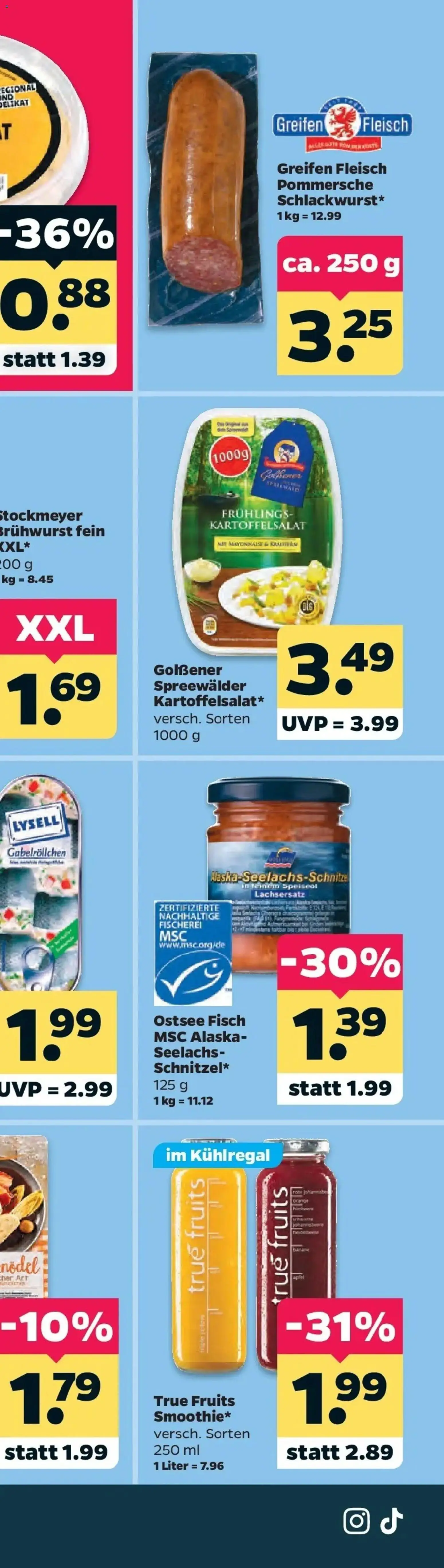 Netto Aktueller Prospekt ab 05.10.2026 → Angebote nächste Woche | Seite: 20 | Produkte: Fisch, Fleisch