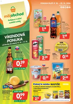 Môj obchod leták platný od 09.10.2026