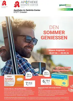 Angebote - Ihre Apotheke vor Ort: Jetzt alle Angebote auch online entdecken! ab 25.07.2026 gültig