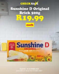 Check Save specials catalogue – valid from 09/10/2026 | Page: 5 | Products: Spread, Margarine, Fat spread