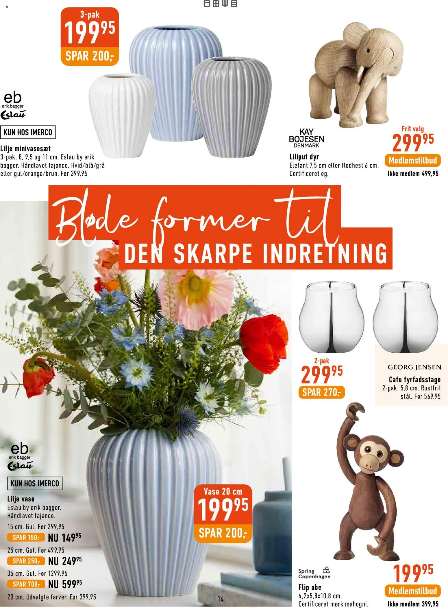 Imerco tilbudsavis – gyldig fra 04/09/2026 | Side: 14 | Produkter: Vase