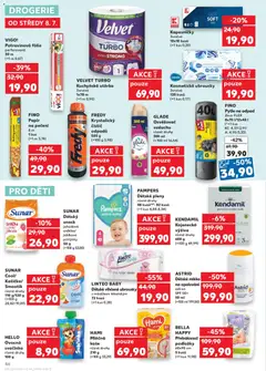 Náhled letáku Kaufland leták od 08.07.2026 | Strana: 46 | Produkty: Mléčná kaše, Čistič odpadů, Velvet, Kaše