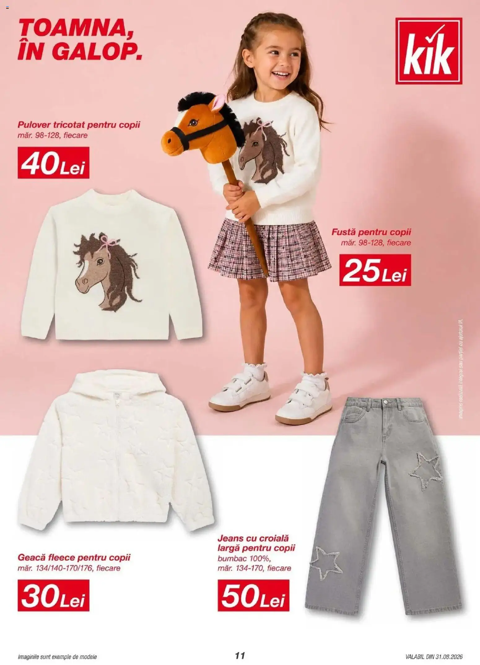 Kik catalog 28.08.2026 - Online magazin Romania | Pagină: 11 | Produse: Pulover, Geacă