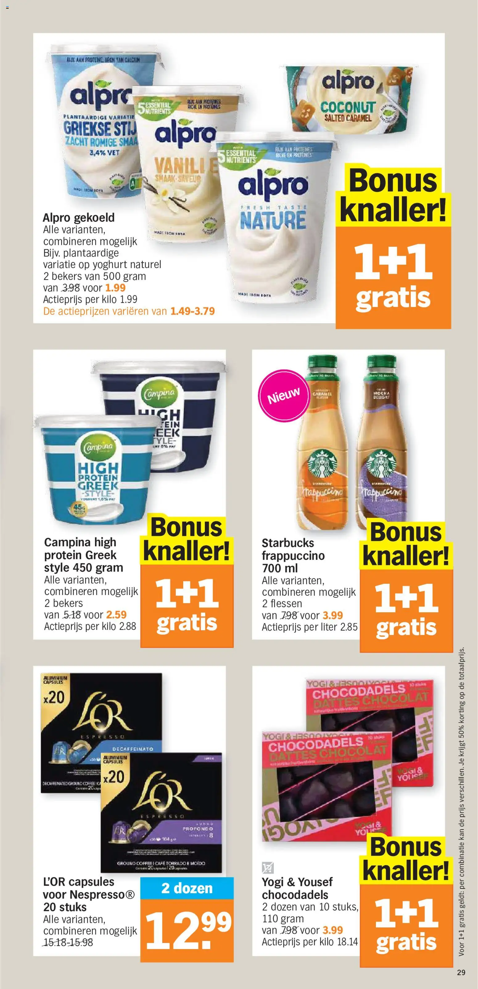{H1} | Pagina: 29 | Producten: Kan, Yoghurt