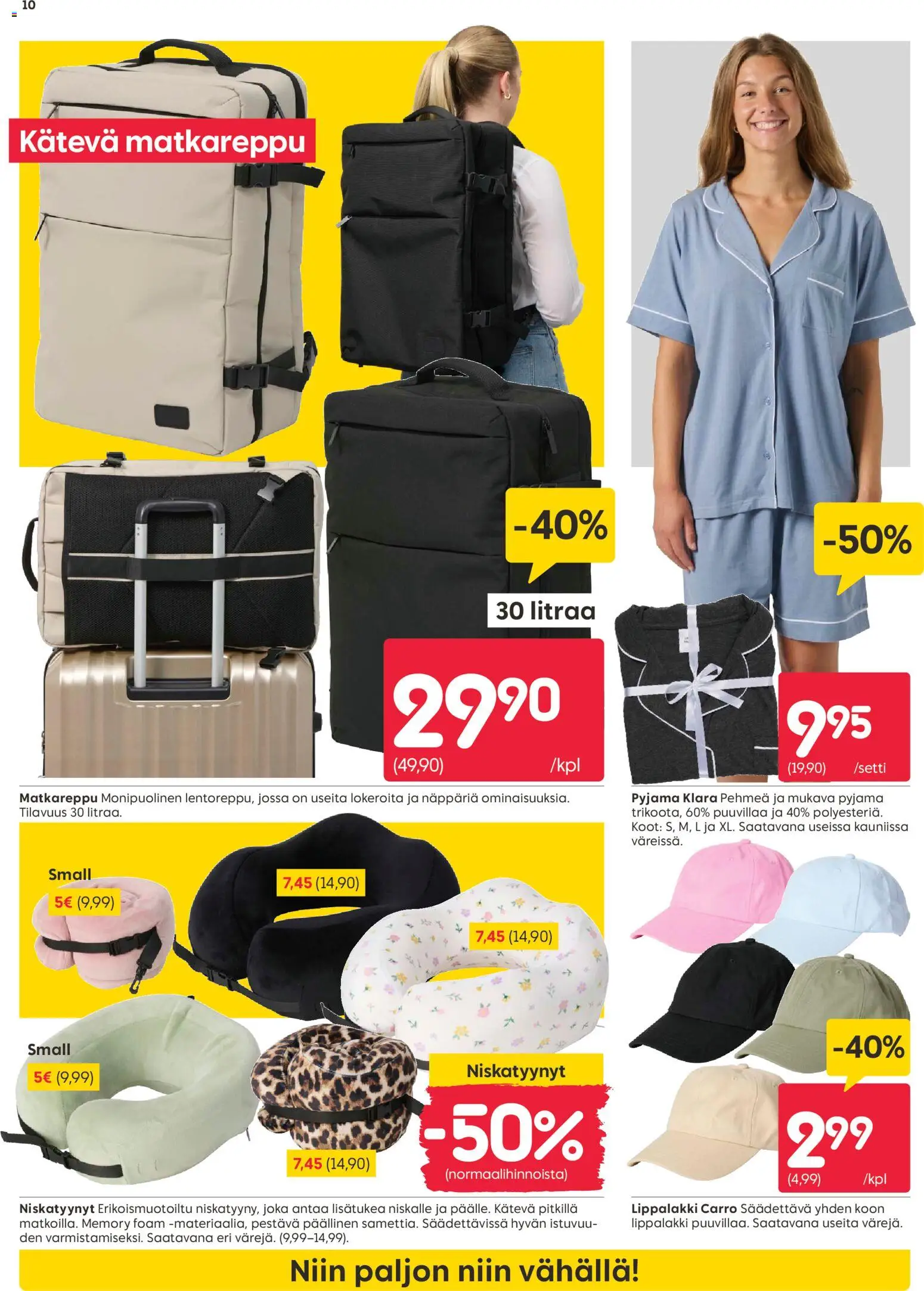 Rusta tarjoukset – voimassa 08.06.2026 alkaen | Sivu: 10 | Tuotteet: Pyjama