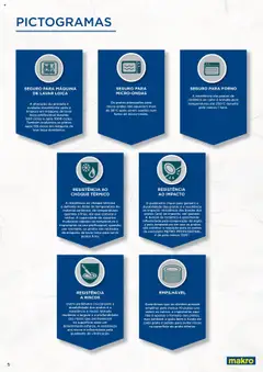 Pré-visualização Makro Catálogo Serviço de Mesa válido de 01.08.2024 | Página: 5 | Produtos: Lava loiça, Forno, Argila, Microondas