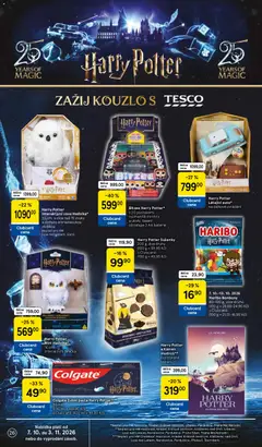 Náhled letáku Colgate Zubní pasta Harry Potter***, 50 ml (100 ml = 149,80 Kč) s Clubcard: (100 ml = 99,80 Kč) od 07.10.2026 | Strana: 26