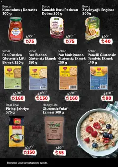 28.04.2026 tarihinden itibaren geçerli olan Onur Market kataloğu önizlemesi | Sayfa: 7 | Ürünler: Ekmek, Pirinç, Yulaf, Patlıcan
