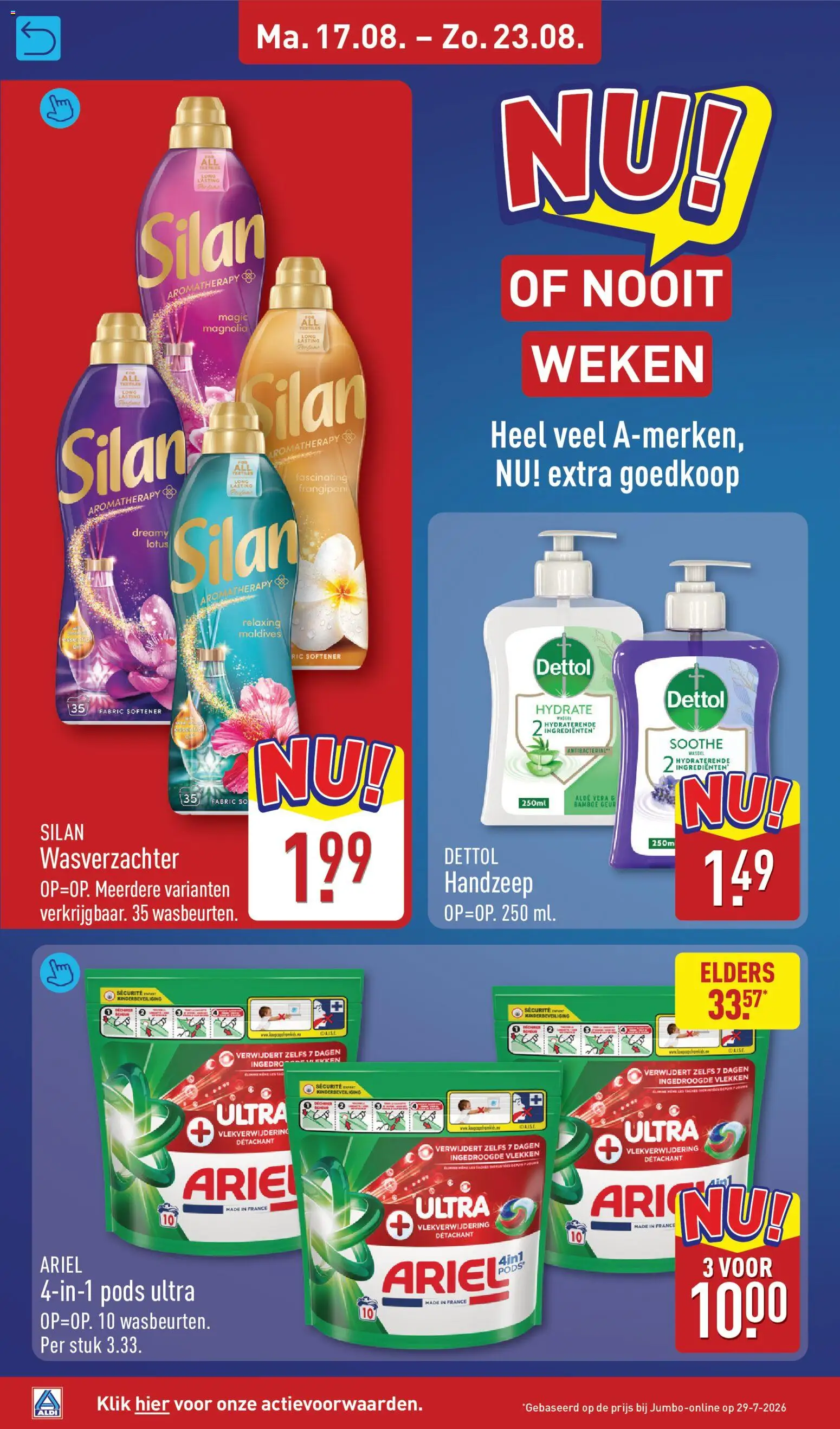{H1} | Pagina: 28 | Producten: Wasgel, Wasverzachter, Lotus, Aloë Vera