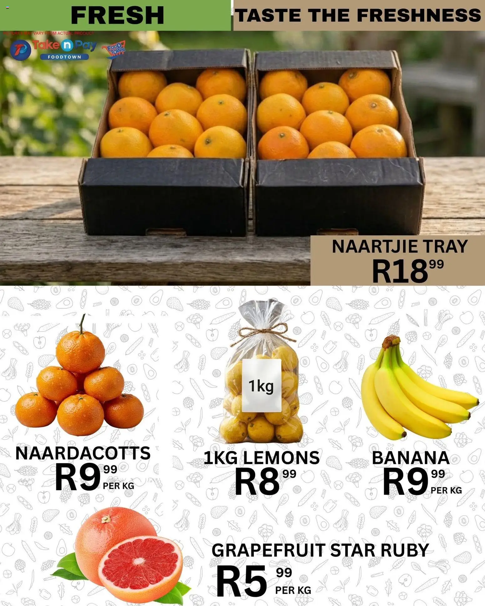 New Take n Pay catalogue – valid from 26/06/2026 | Page: 12 | Products: Tray, Grapefruit