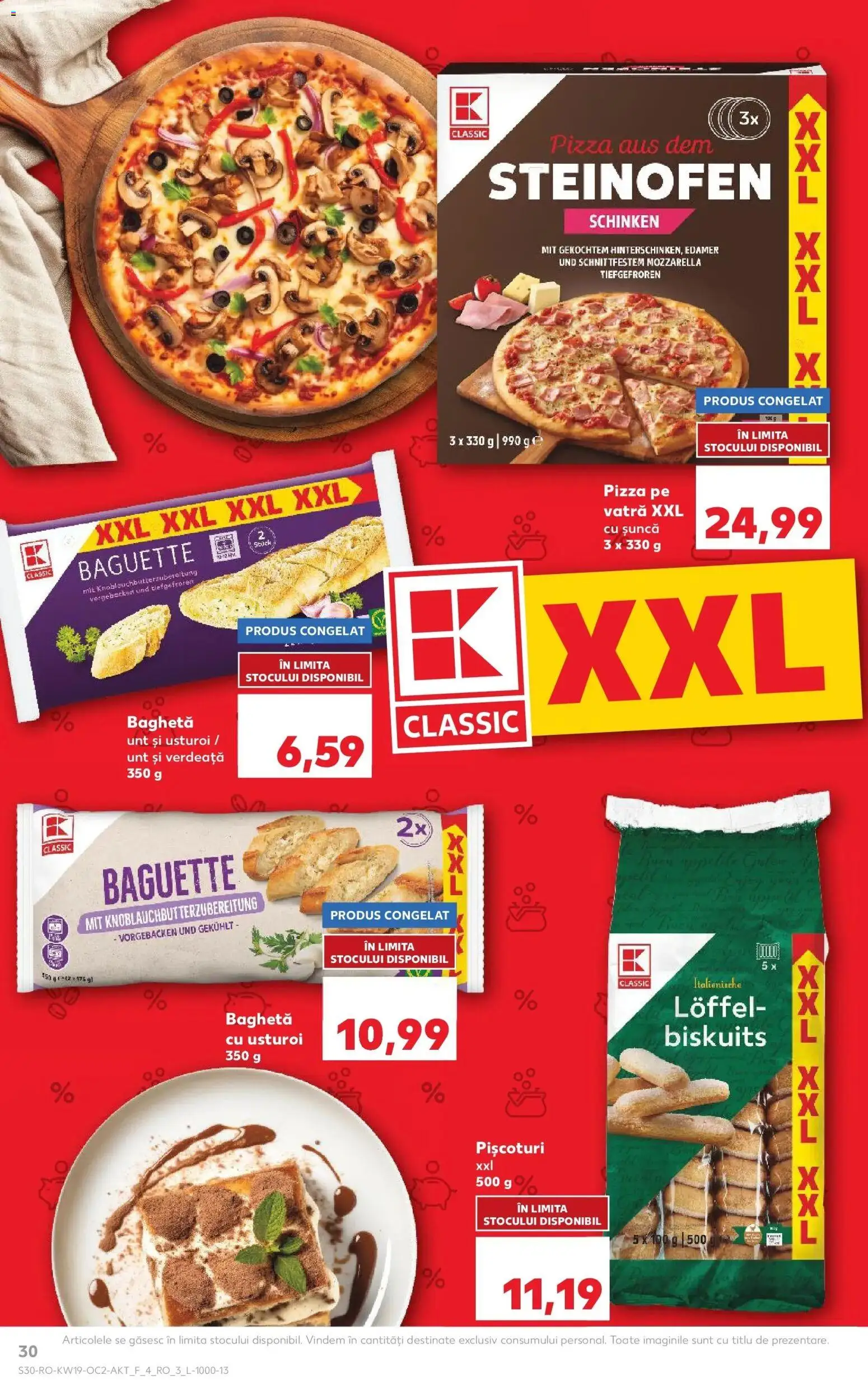 Noul catalog Kaufland – valabil de la 06.05.2026 | Pagină: 30 | Produse: Unt, Șuncă, Usturoi, Verdeață