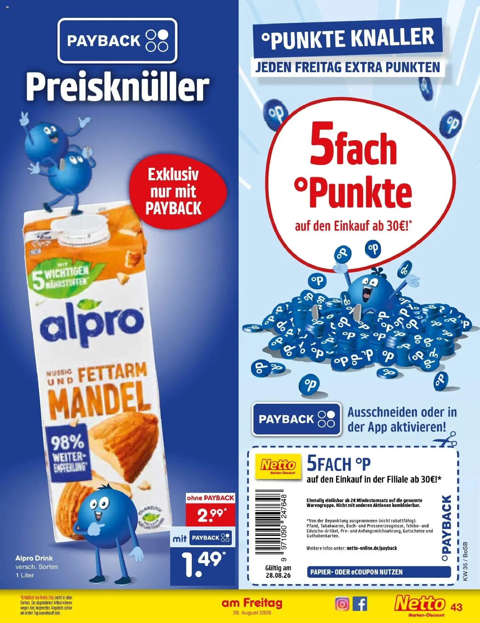 Netto Marken-Discount Prospekt Bochum – gültig ab 24.08.2026 | Seite: 57 | Produkte: Alpro