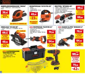 Hubo folder - Voorbeeld van een folder van Hubo, geldig van 23/09/2026 | Pagina: 20 | Producten: Koffer, Slijper, Accu klopboormachine, Klopboormachine