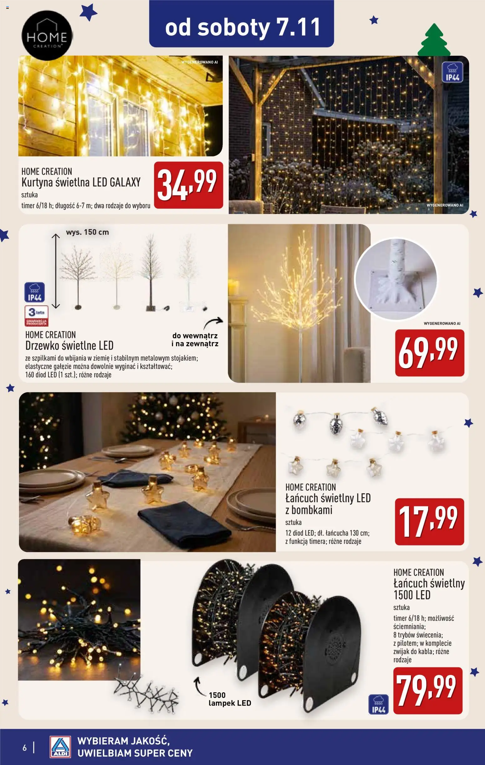 Aldi gazetka - Katalog dekoracyjny od 28.10.2026 | Strona: 6
