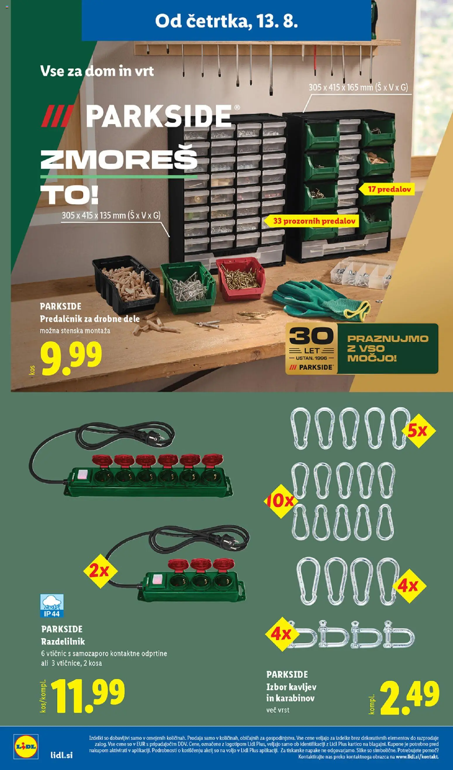 Novi Lidl katalog ponudbe – veljaven od 13.08.2026 | Stran: 26 | Izdelki: Razdelilnik