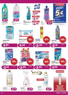 Anteprima del volantino La Saponeria volantino valido a partire dal 03/09/2026 | Pagina: 14 | Prodotti: Ammorbidente, Candeggina, Panni, Robot