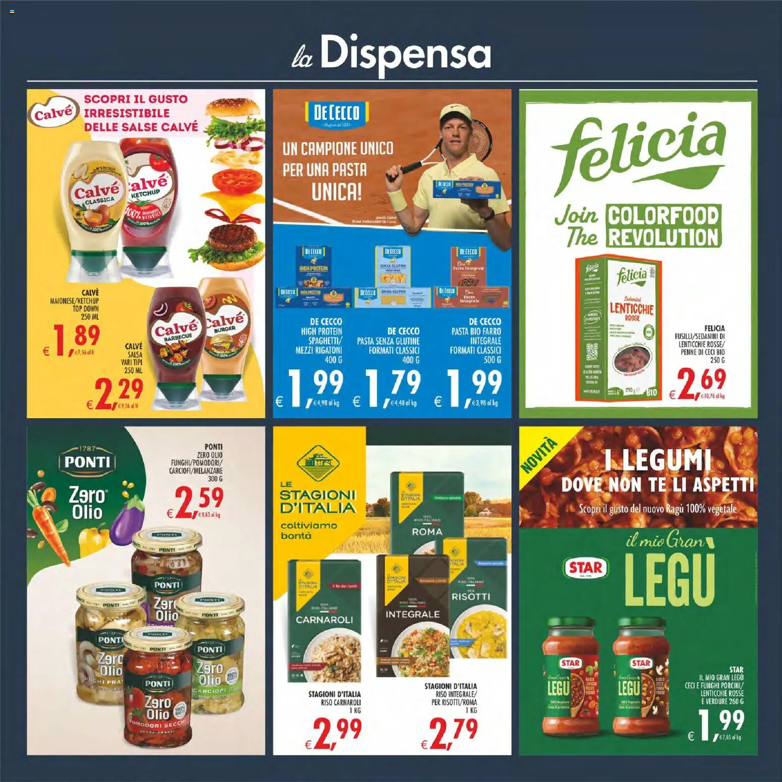 Volantino Decò del 08.05.2026 | Pagina: 26 | Prodotti: Ketchup, Lenticchie, Olio, Ragú
