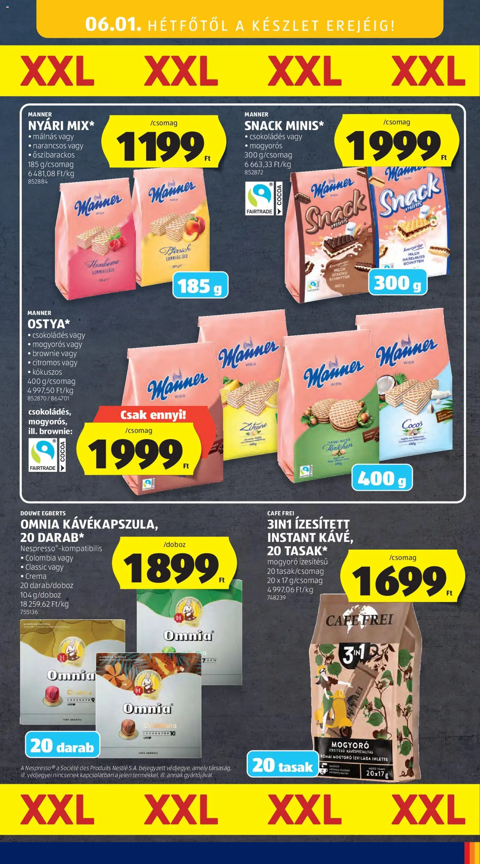 Aldi akciós ujság - amely érvényes a következő dátumtól: 28.05.2026 | Oldal: 49 | Termékek: Mogyoró, Brownie