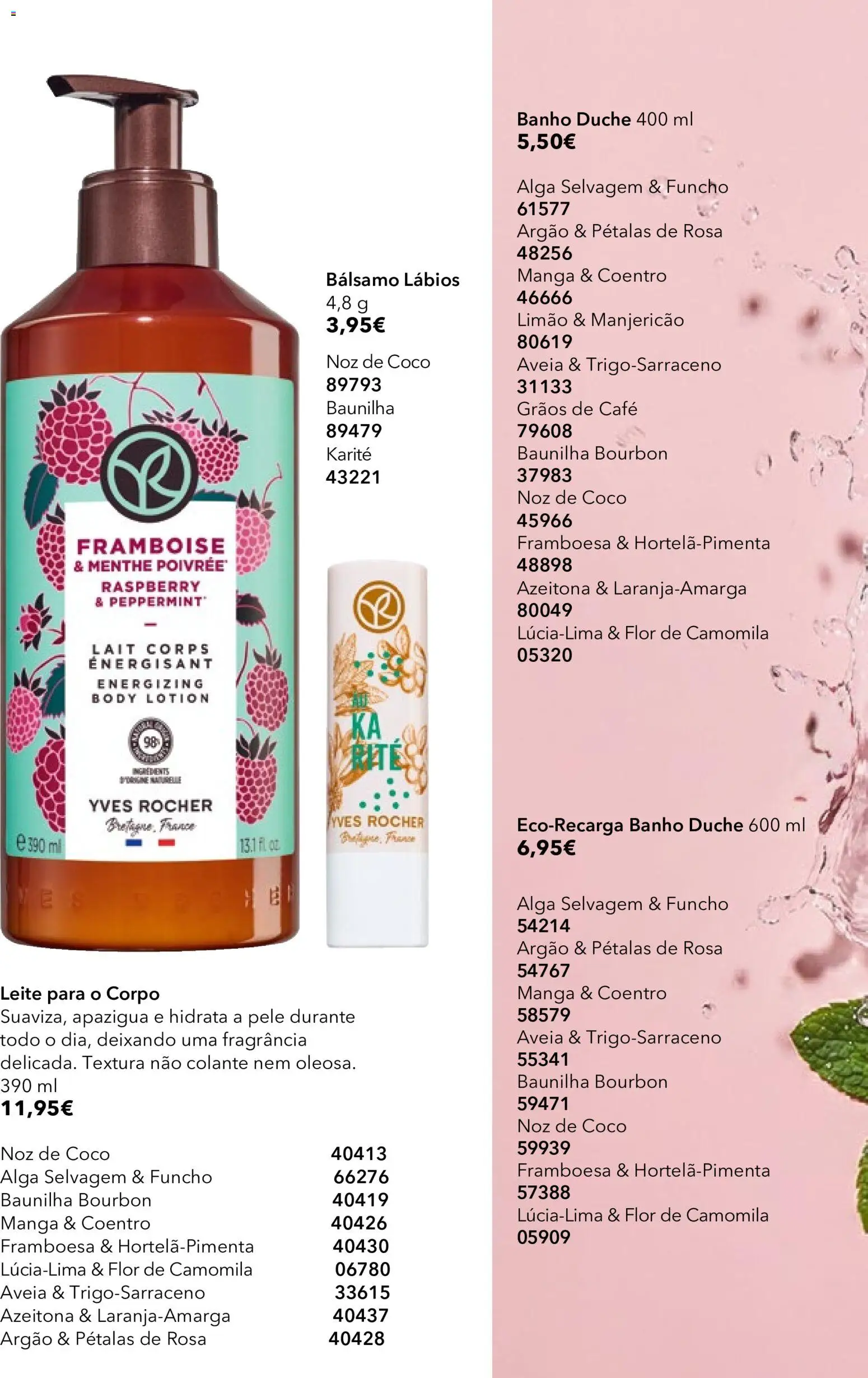 Yves Rocher catálogo 8 │ válido de 03.06.2026 | Página: 56 | Produtos: Aveia, Fragrância, Banho, Café