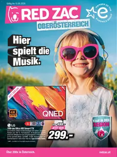 RED ZAC Oberösterreich ab 26.04.2026 gültig