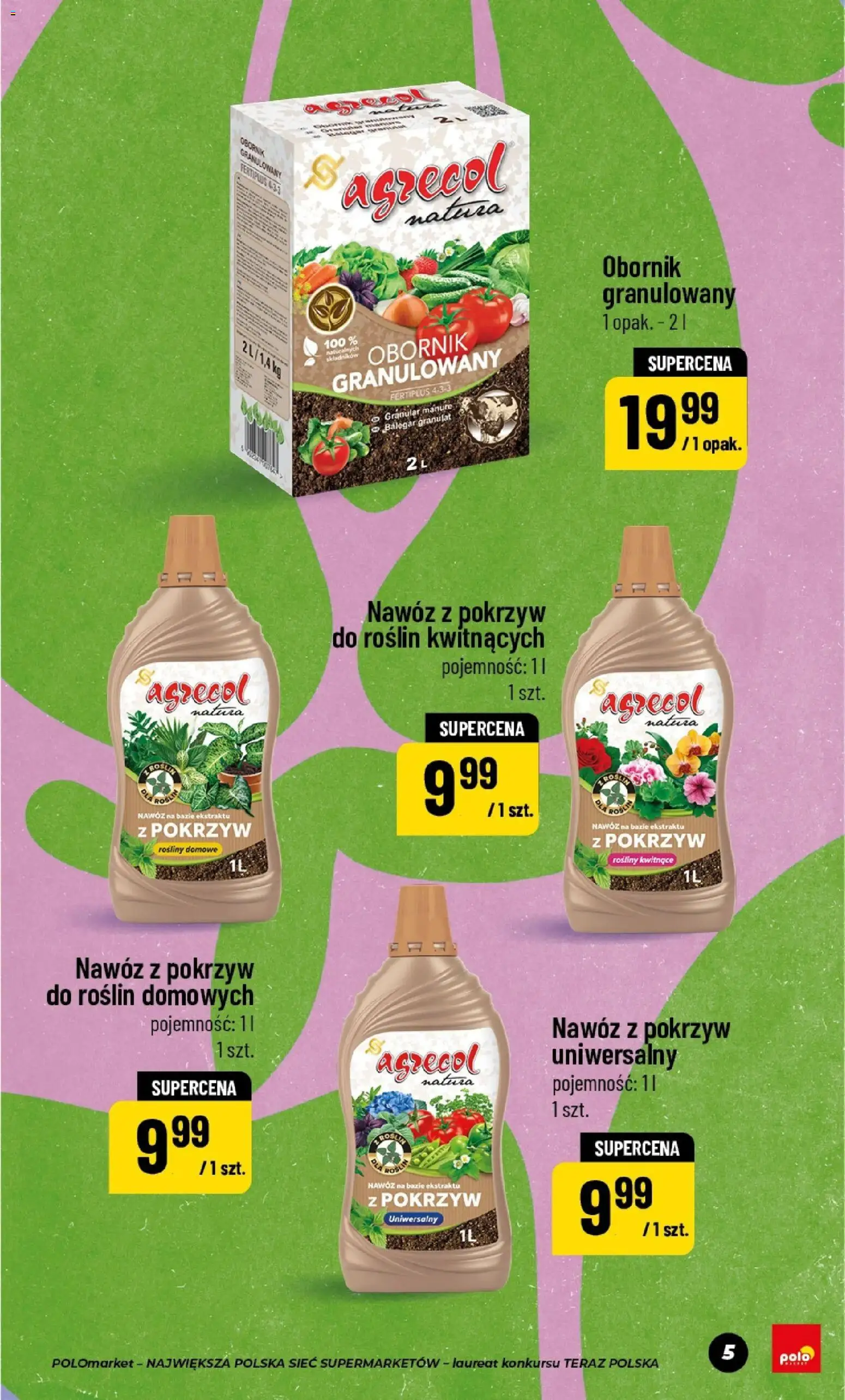 POLOmarket gazetka - Piknik & grill od 17.04.2026 | Strona: 5 | Produkty: Rosliny