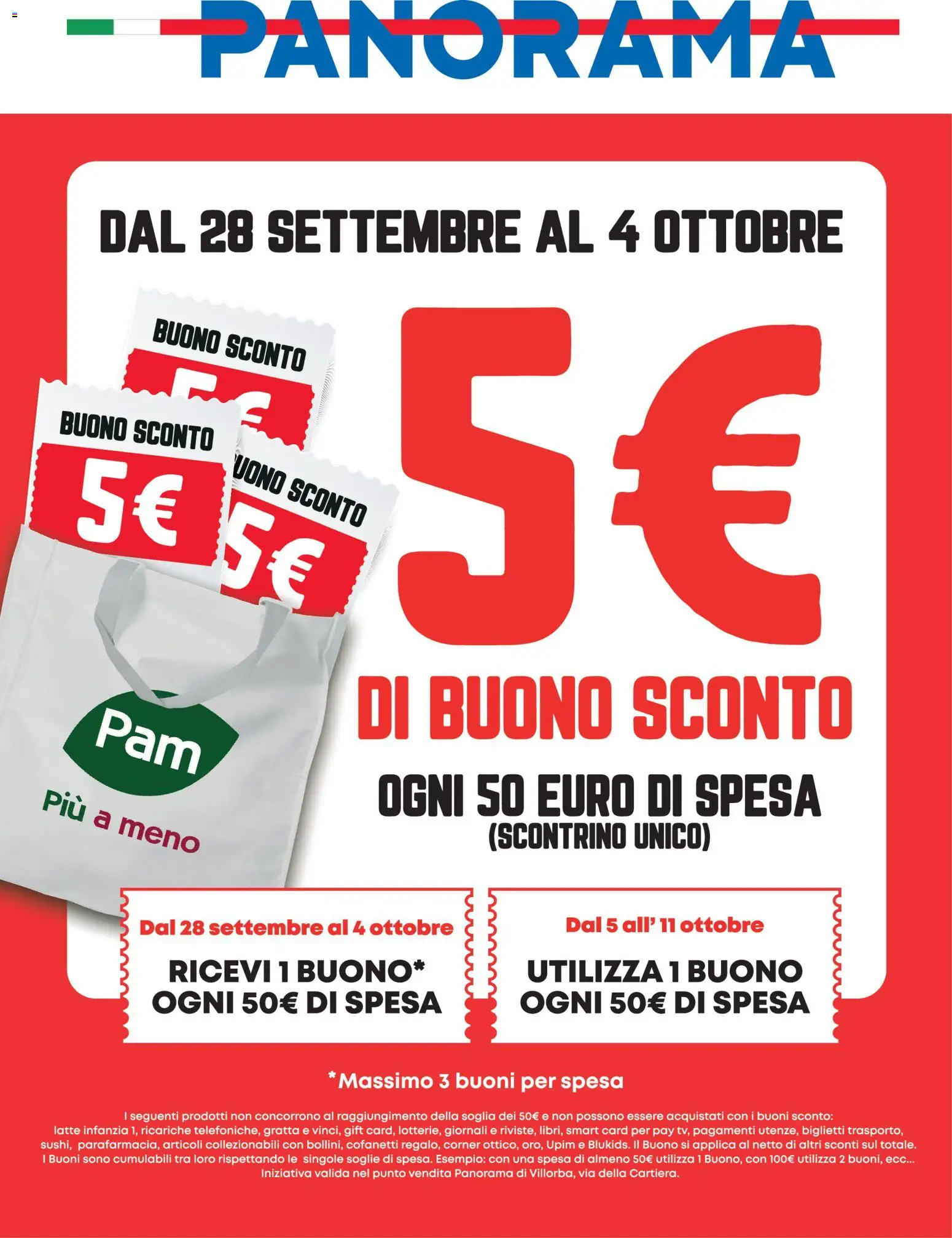 Volantino Panorama del 28/09/2026 | Pagina: 1