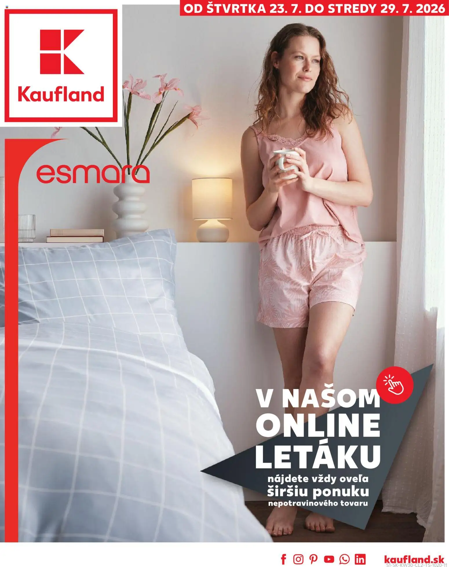 Akciós újság új Kaufland SK catalogue cover