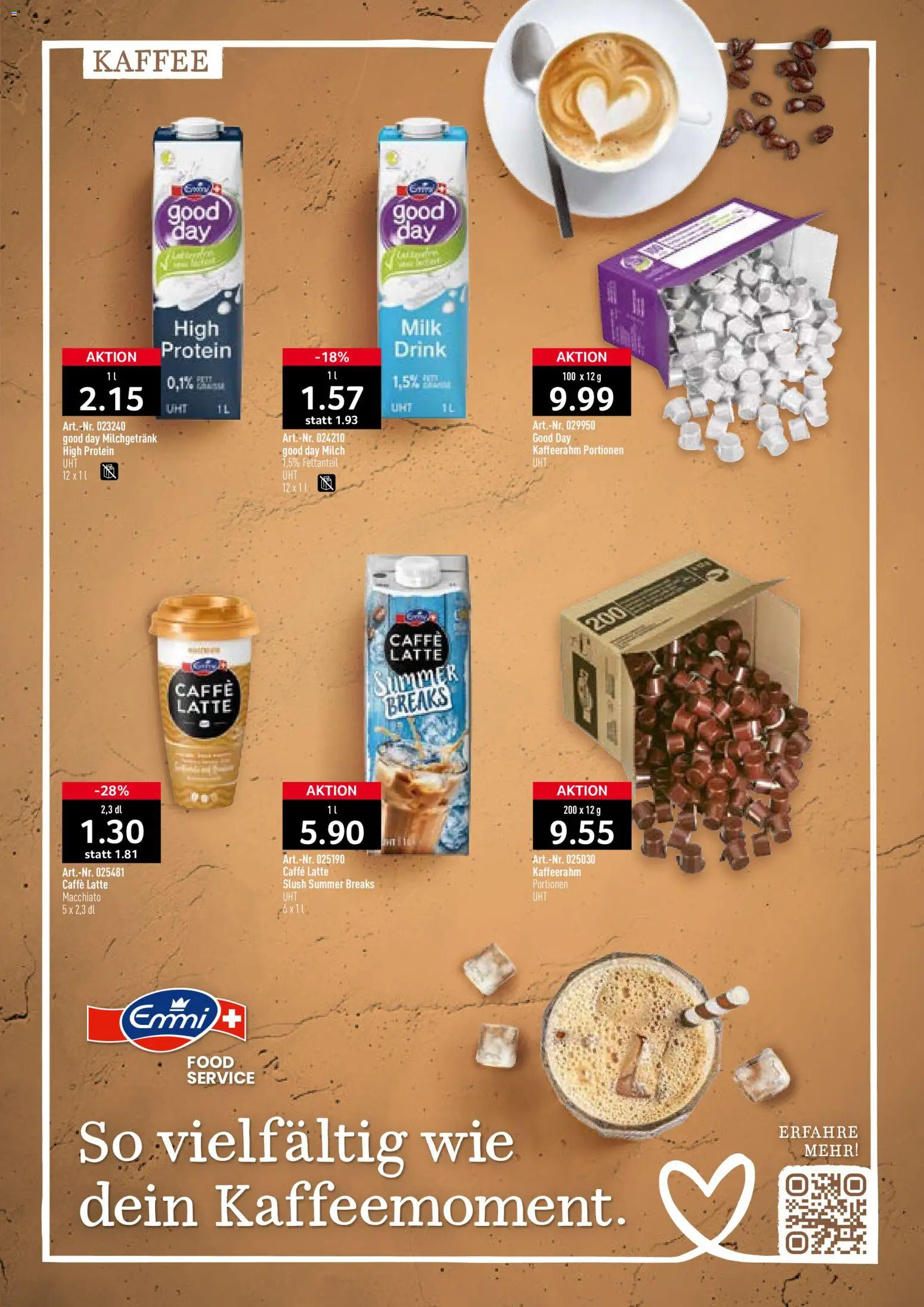 Prodega aktionen – gültig ab 11.05.2026 | Seite: 13 | Produkte: Milch, Kaffee