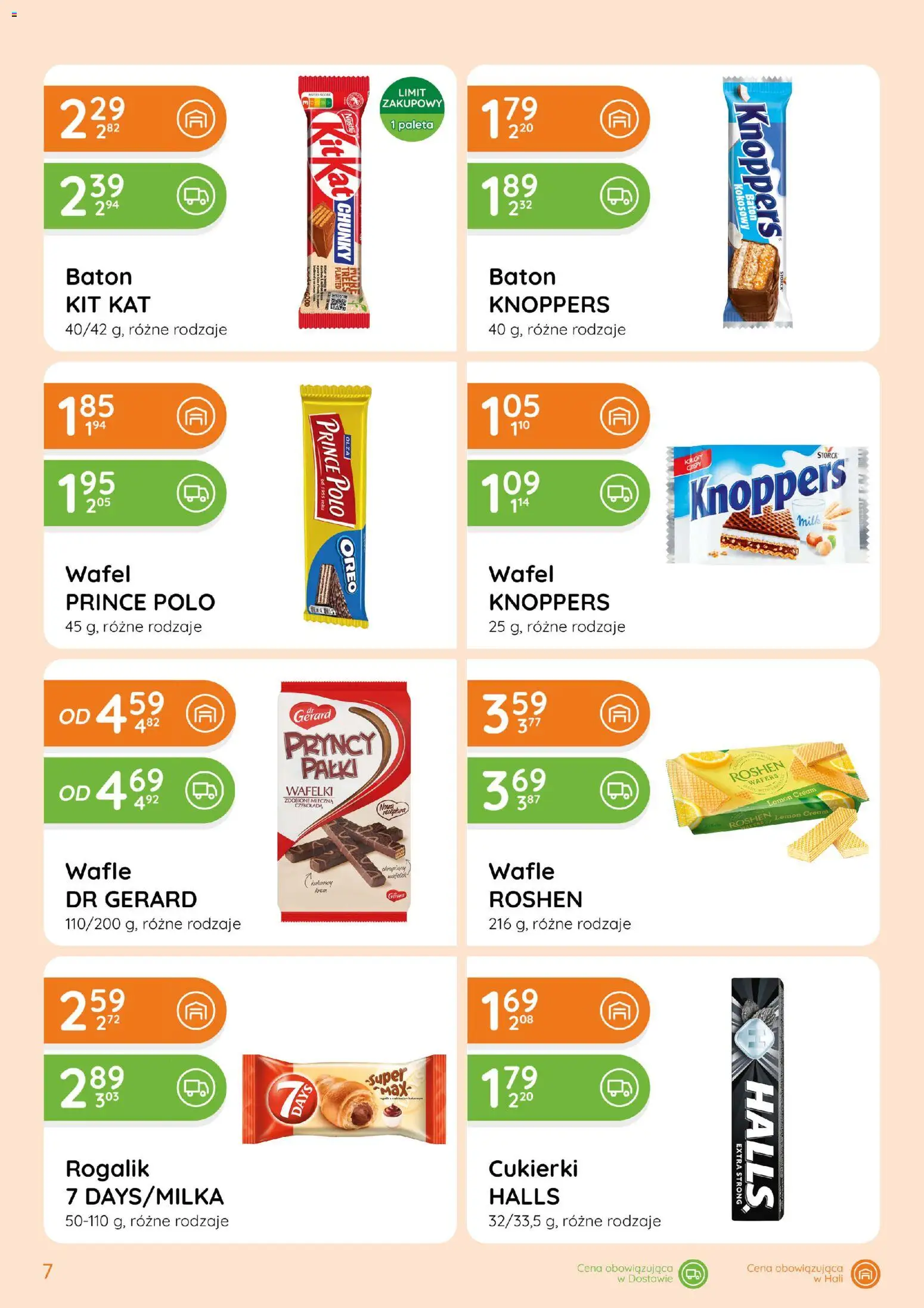 Eurocash gazetka - Ofensywa Spożywcza od 03.09.2026 | Strona: 7 | Produkty: Oreo, Wafelki, Czekolada, Cukierki