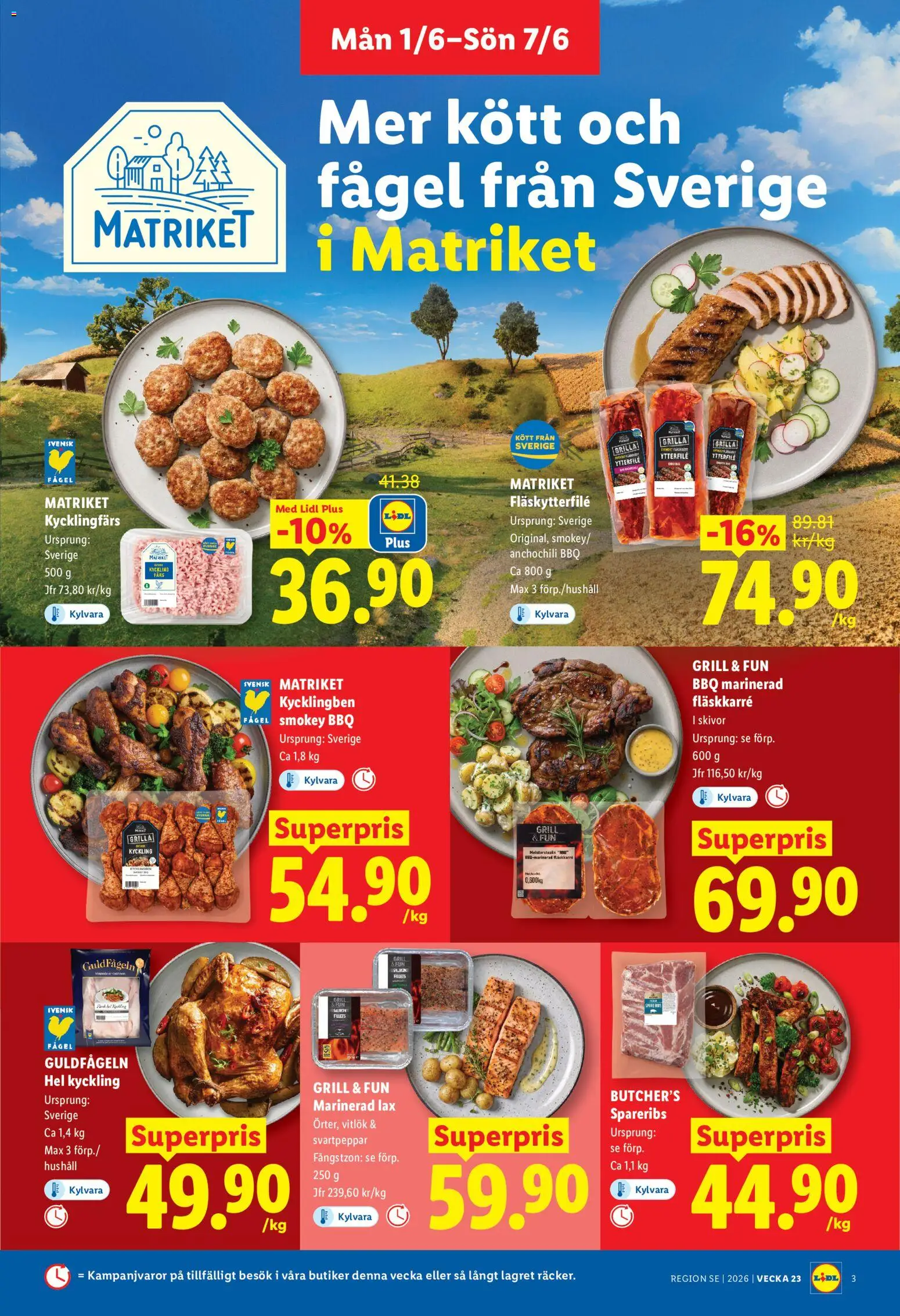 Lidl reklamblad aktuell från 01.06.2026 | Sida: 3