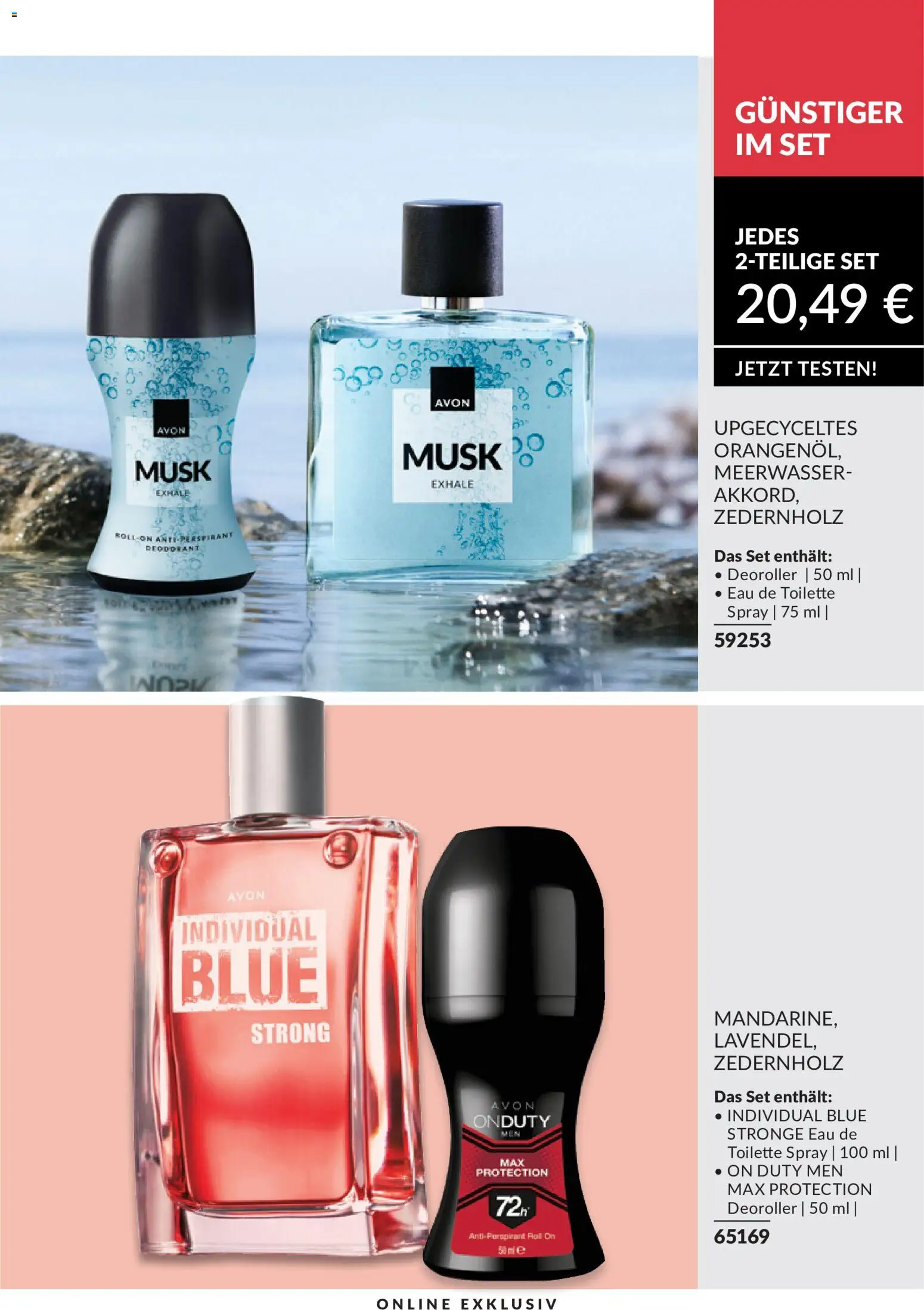 AVON Katalog Mai 2026 – gültig ab 01.05.2026 | Seite: 33 | Produkte: Toilette, Eau de Toilette