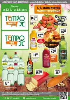 Náhled letáku Tempo leták - Tuty od 22.04.2026