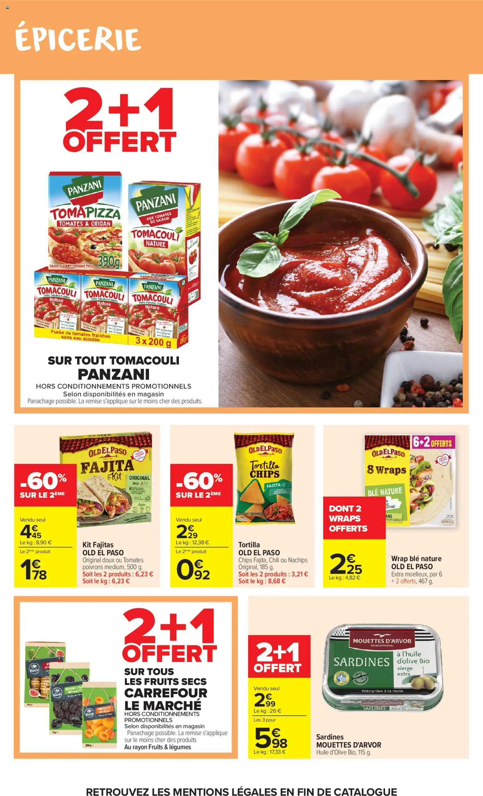 {H1} | Page: 30 | Produits: Origan, Huile D'olive, Tomates, Chips