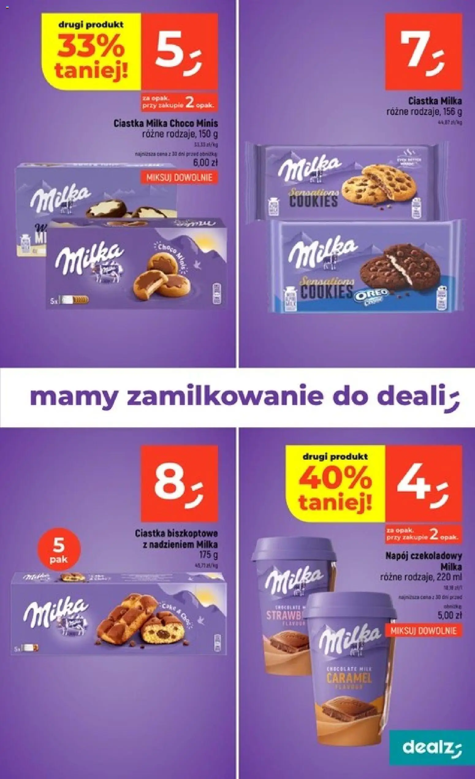 Dealz gazetka od 03.09.2026 | Strona: 17 | Produkty: Milka, Ciastka