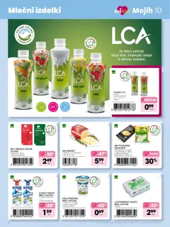 Tuš katalog akcije – veljaven od 09.10.2026 | Stran: 8 | Izdelki: Mleko, Maslo, Sir, Kisla smetana