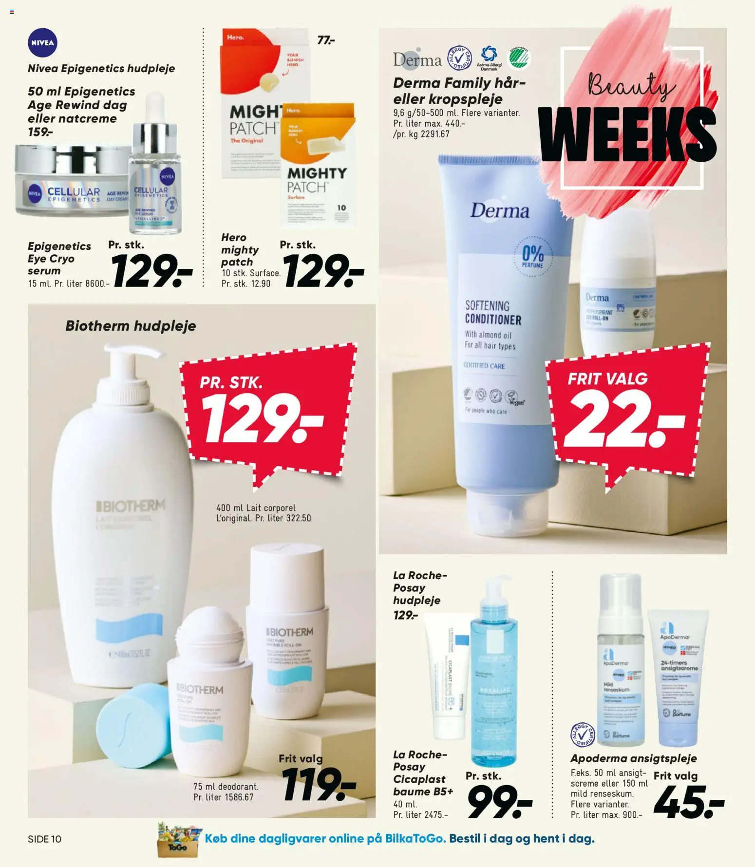 Bilka tilbudsavis – gyldig fra 25/09/2026 | Side: 10 | Produkter: Dagligvarer