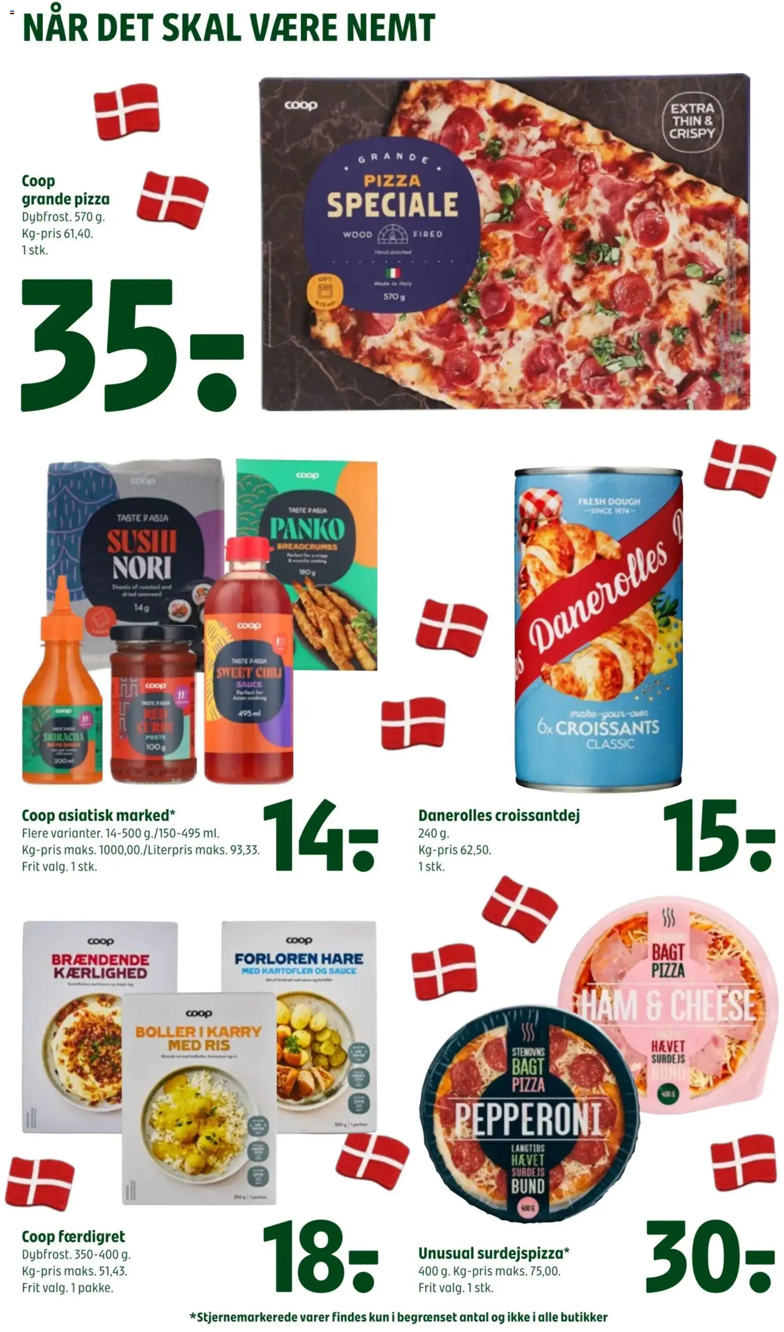Coop 365 tilbudsavis – gyldig fra 03/09/2026 | Side: 20 | Produkter: Chili, Karry, Pizza, Sushi