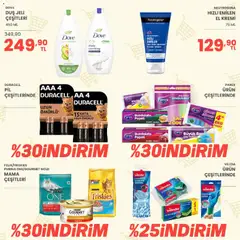 02 Ekim 2026 tarihinden itibaren geçerli olan Sarıyer kataloğu önizlemesi | Sayfa: 42 | Ürünler: Duş, El kremi, Duş jeli, Buzdolabı