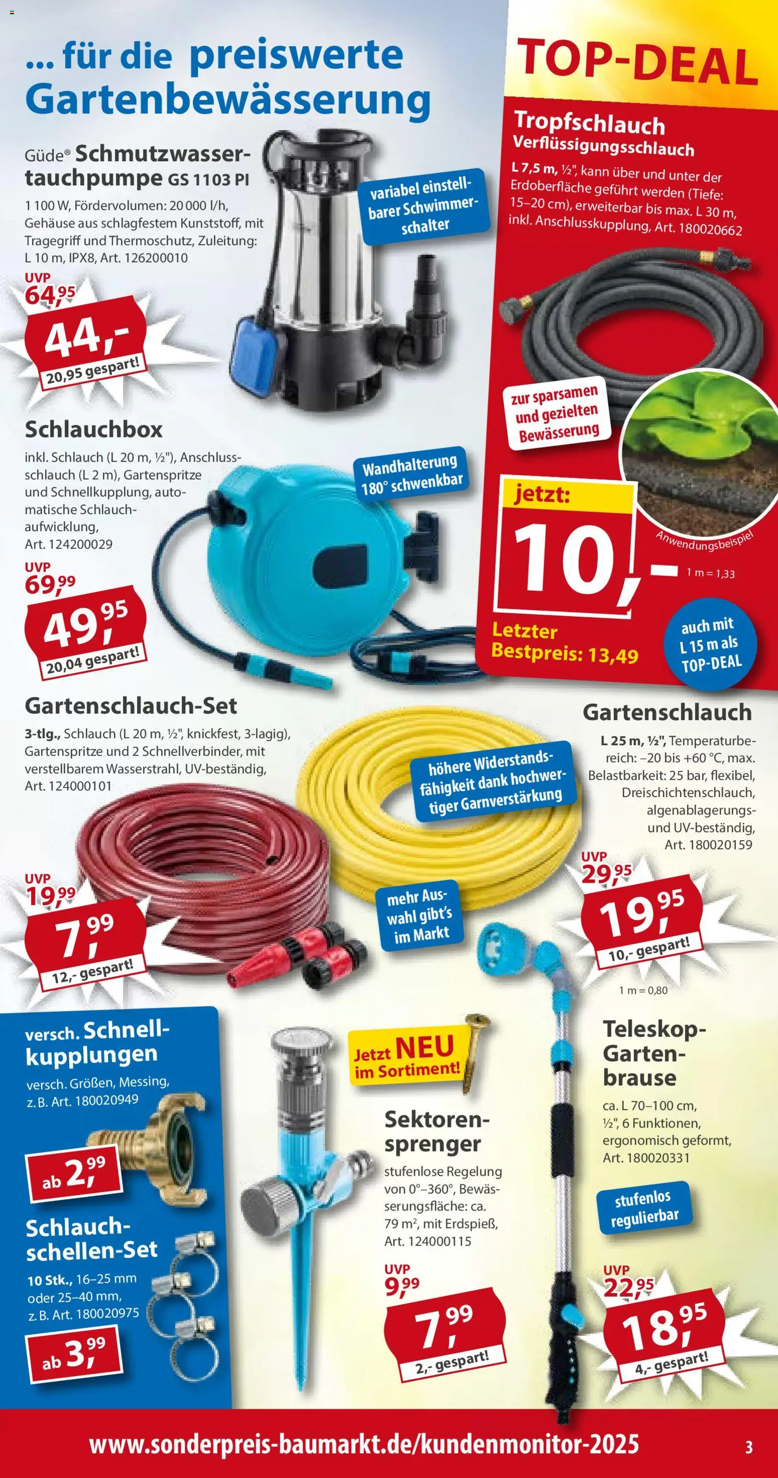 Sonderpreis Baumarkt Prospekt 	 | 16.05.2026 | Wie erhält man einen begrenzten Rabatt? | Deutschland