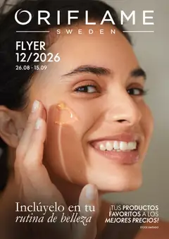 Vista previa Oriflame Folleto de Rebajas C12 válido desde el 26/08/2026