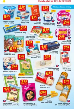 Koruna leták platný od 11.09.2026 | Strana: 5 | Produkty: Gril, Nátierka, Bryndza, Hermelín