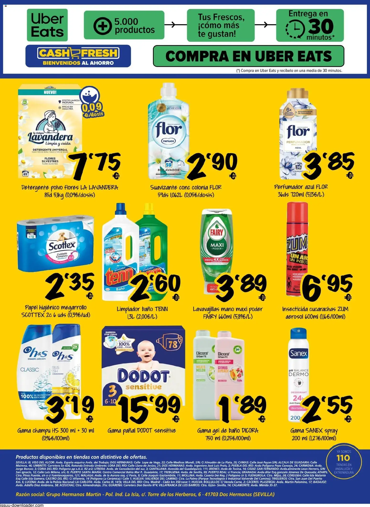 Cash Fresh folleto │ válido desde el 31/07/2026 | Página: 5 | Productos: Melón, Champú, Papel higienico, Lavavajillas