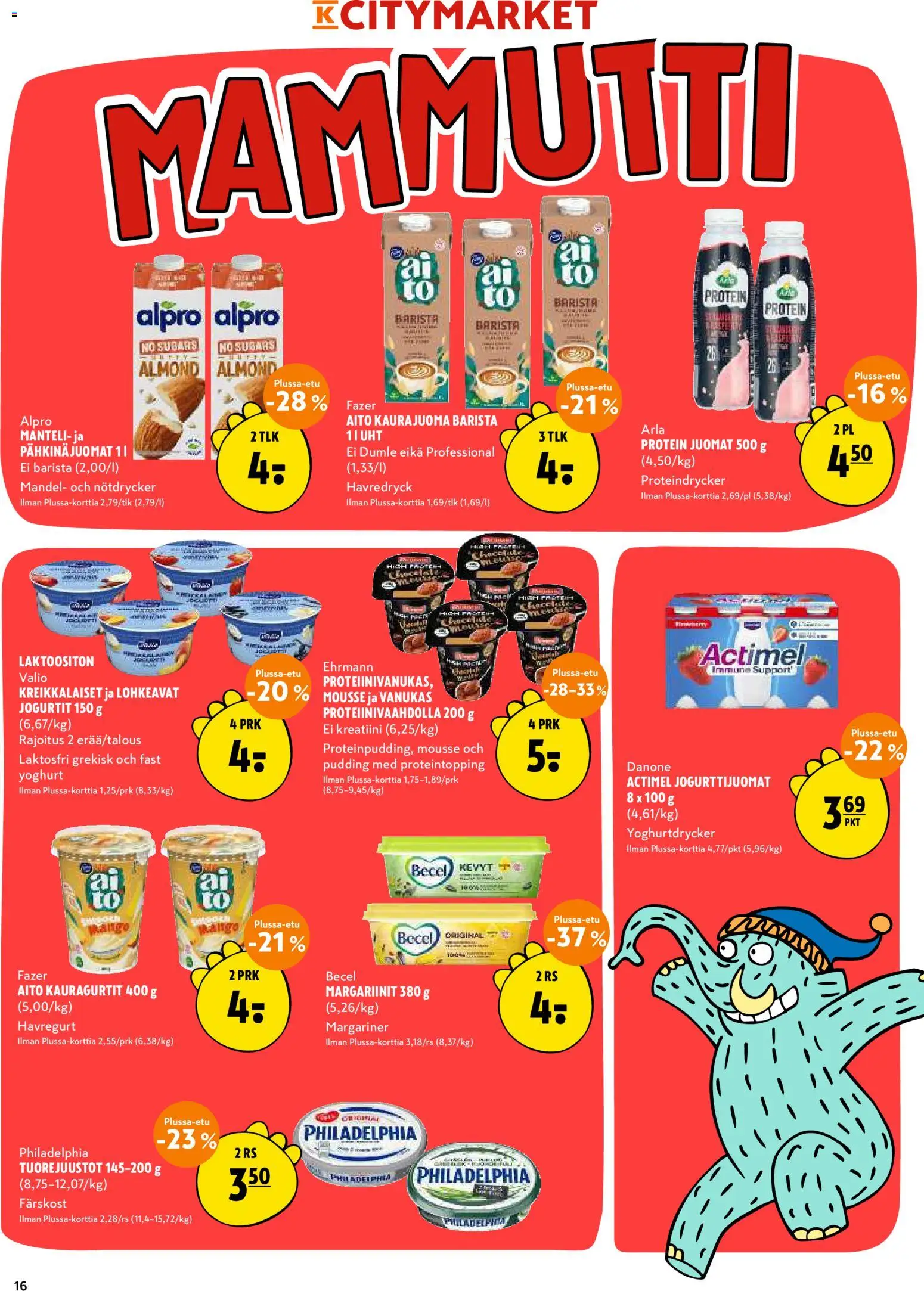 K-Citymarket tarjoukset – voimassa 06/08/2026 alkaen | Sivu: 16