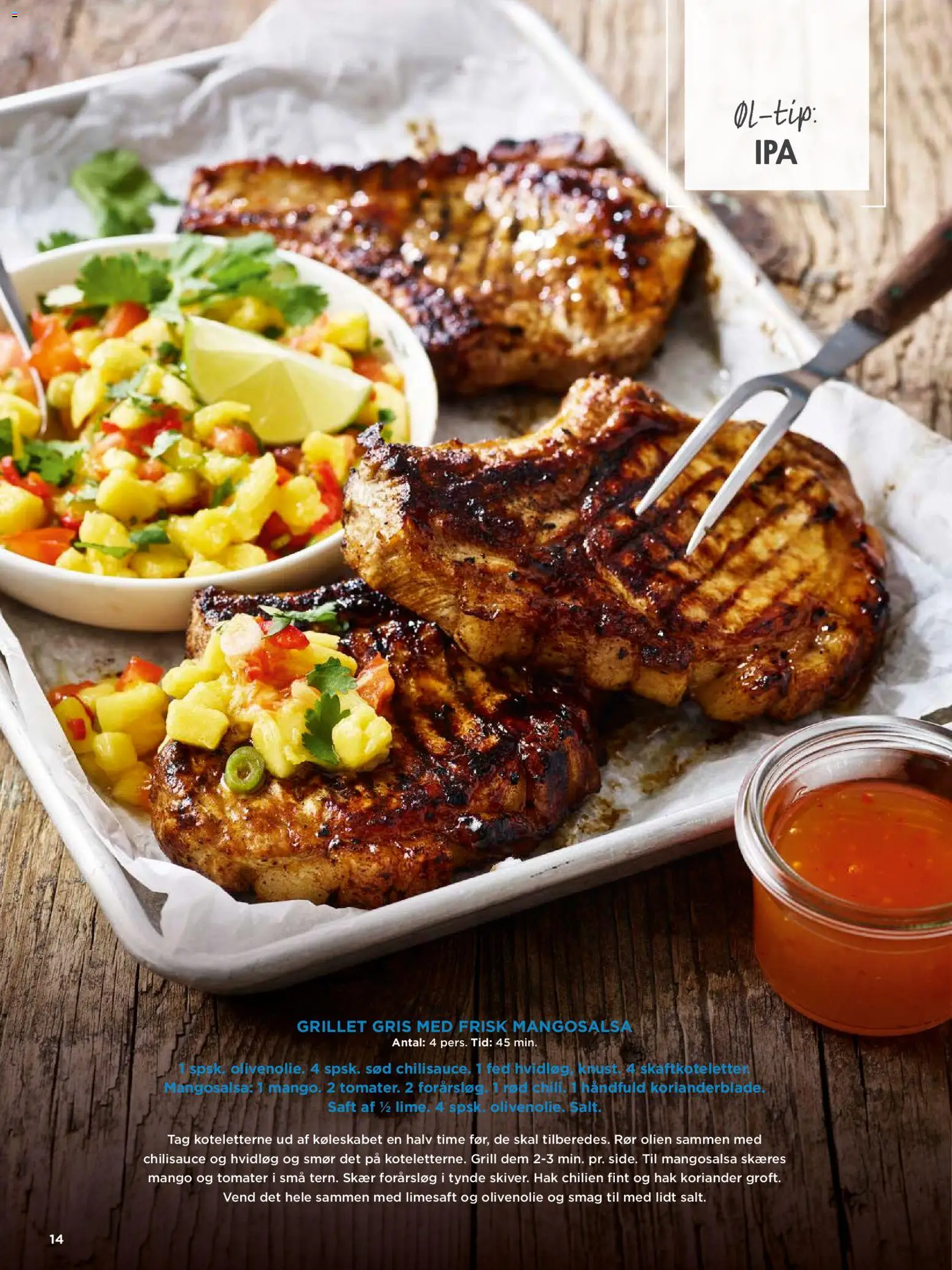 Meny tilbudsavis – gyldig fra 04.06.2026 | Side: 14 | Produkter: Mango, Tomater, Forårsløg, Grill