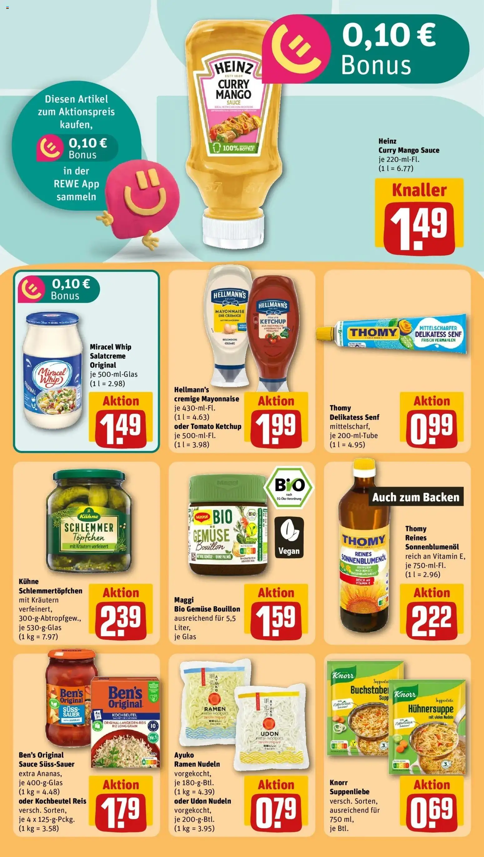 REWE Prospekt ab 17.08.2026 zum Blättern » Angebote | Seite: 22 | Produkte: Maggi, Milch, Knorr, Nudeln